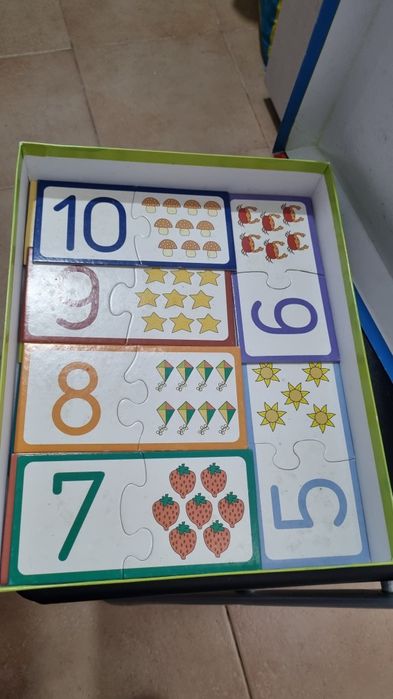 Jogo letras e números