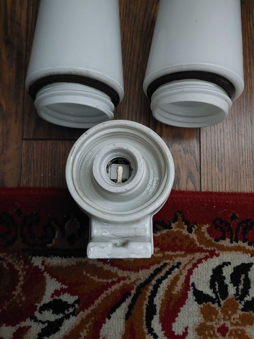 Stare lampy porcelanowe