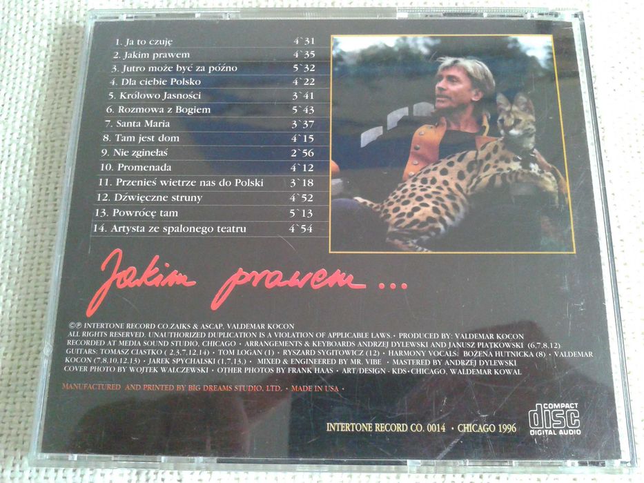 Waldemar Kocoń - Jakim Prawem  CD
