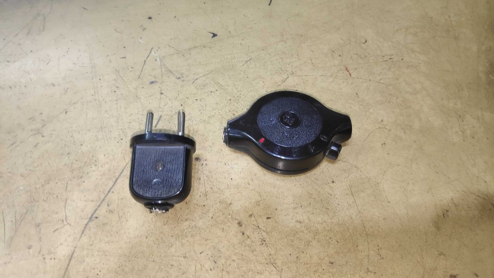 Stara wtyczka regulator bakelit komplet