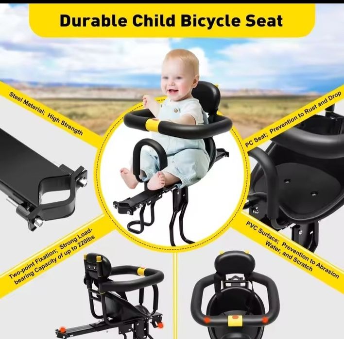 Assento de criança para bicicleta