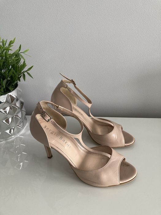 Sandały skórzane, sandałki Sergio Bardi