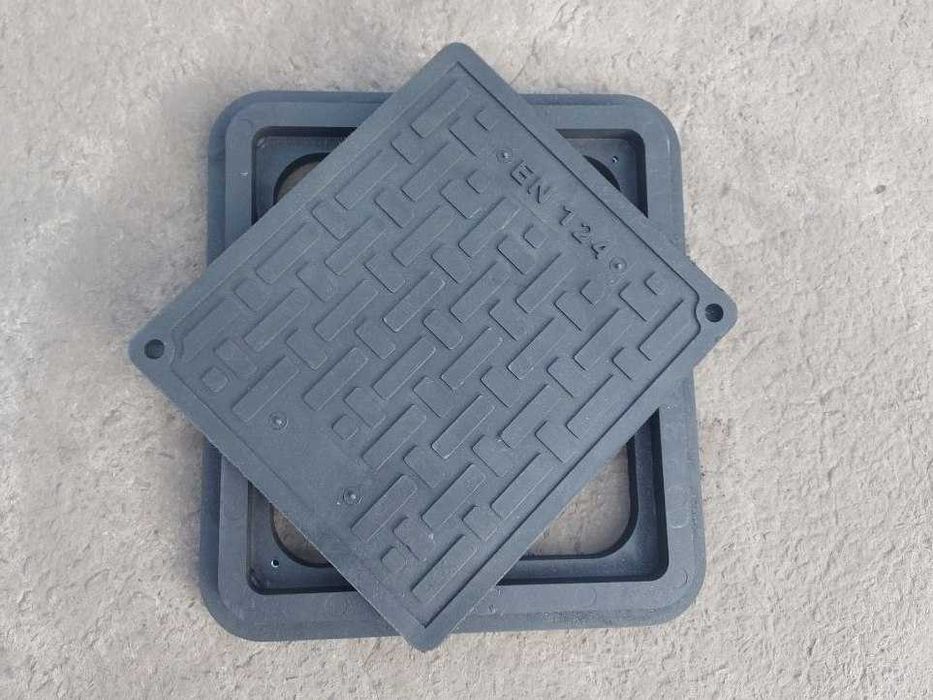 Люк прямокутний садовий 490*540 мм