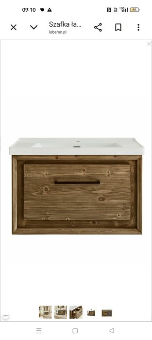Sprzedam szafkę z umywalką i półką