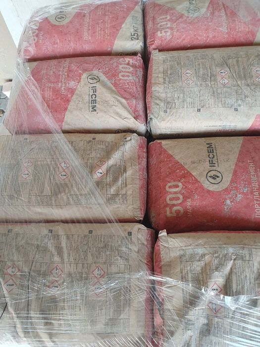 Цемент Франківський,марка 500, 25кг, Луцьк. Газобетонні блоки Poriston