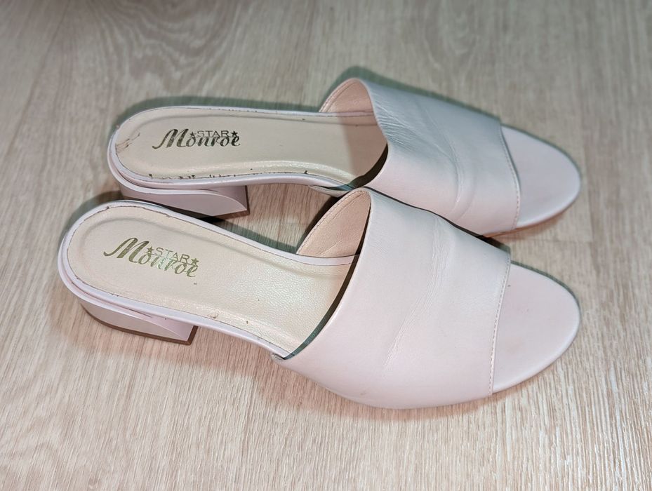 Сабо  женские. Натуральная кожа.  Размер 37.