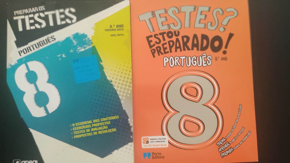 2 excelentes livros de apoio escolar 8°ano