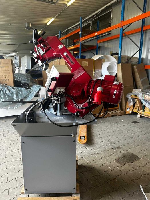 Mocna Piła taśmowa, przecinarka do metalu 225 mm  skrętne ramię