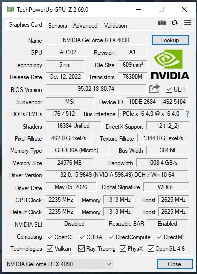 Ігровий компютер RTX 4090 Suprim Liquid X + Intel Core i9-13900KF + ASUS ROG Maximus Z790 Hero + Kingston Fury 32GB 6000 MT/s