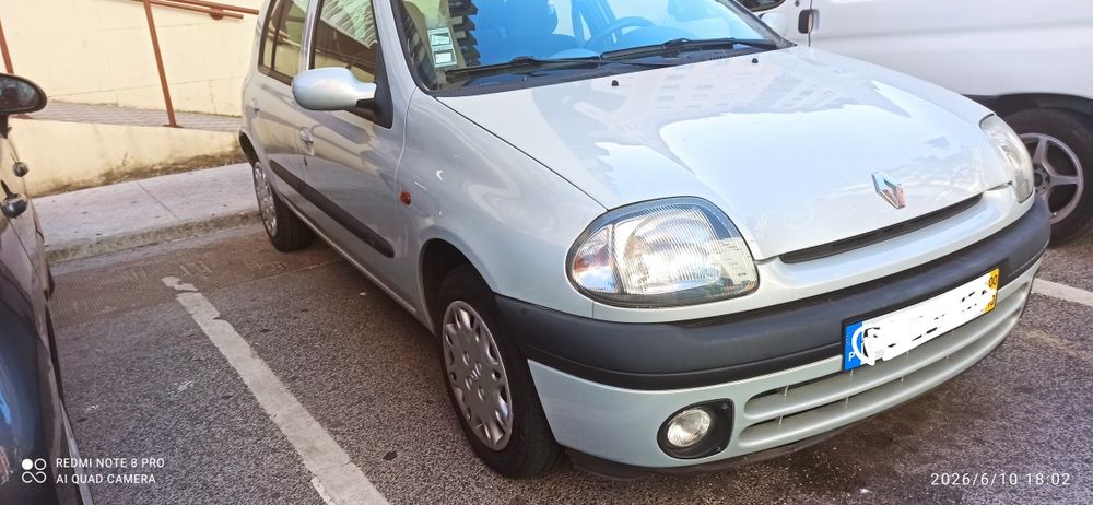 Clio 1.2 gasolina ano 2000