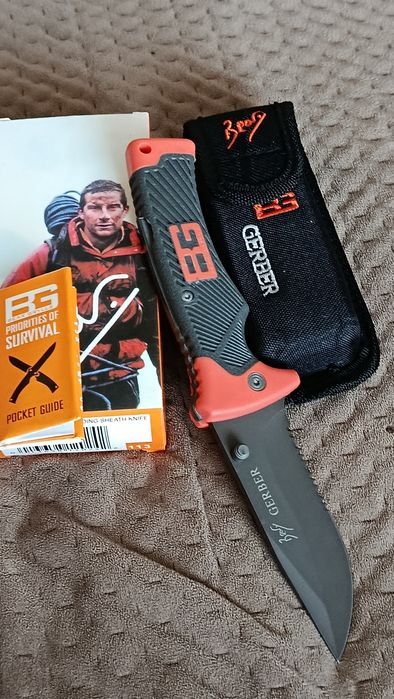Ніж Складаний Gerber Bear Grylls Scout у чохлі