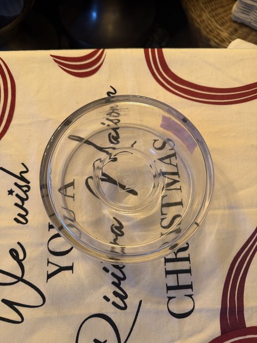 Riviera Maison ozdobny szklany świecznik