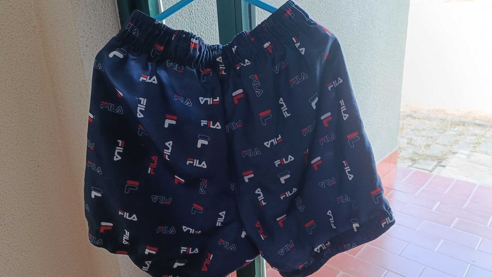 Calção de banho da fila