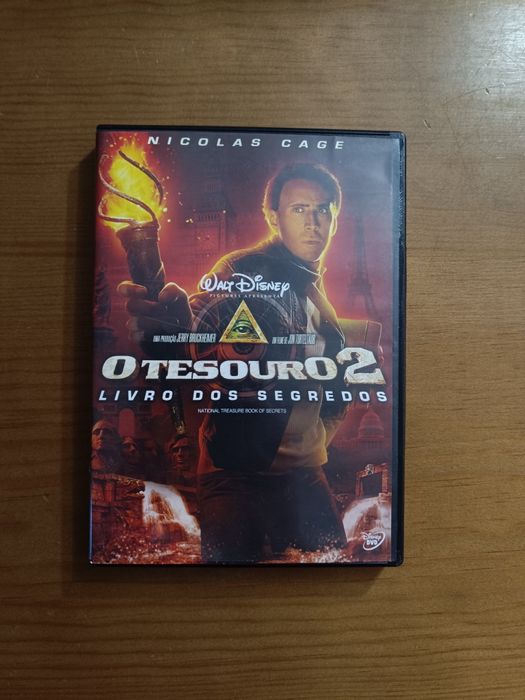 DVD do filme "O Tesouro 2 - Livro dos Tesouros" (portes grátis)