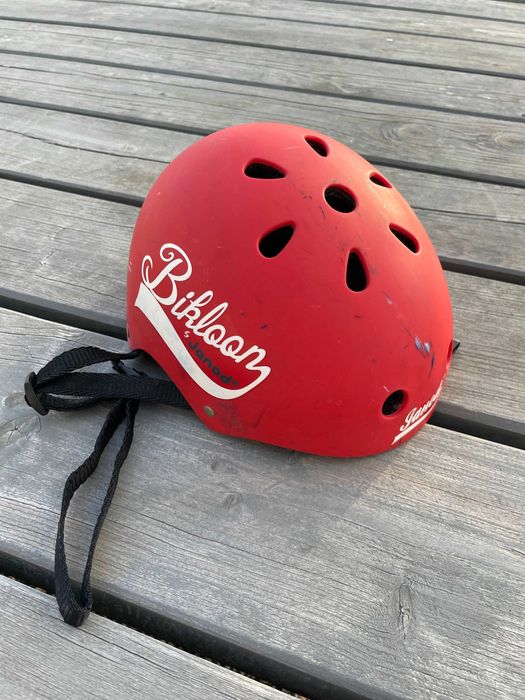 Kask dziecięcy Janod czerwony S