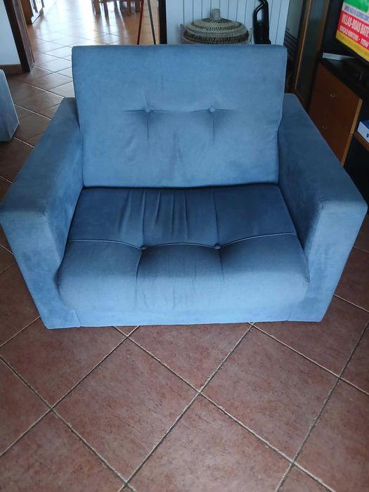 Poltrona reversível em cama