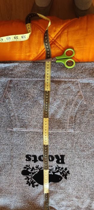 Sweatshrist Roots Kiss com bolsos cinzento e preto 13/14 anos