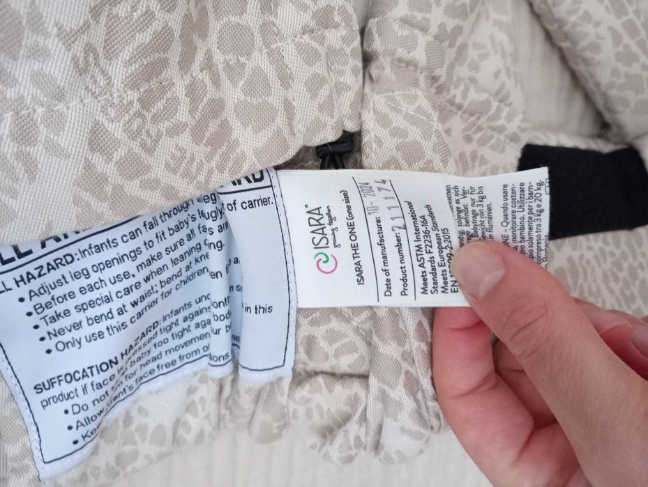 Marsúpio Isara impecável