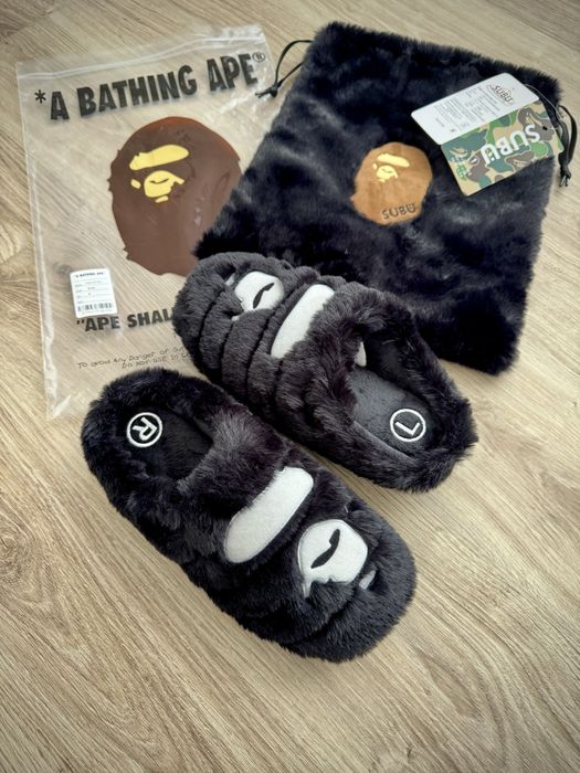Bape X Subu Ape Head Puffer Sandals (supreme,stüssy): 7 290 грн