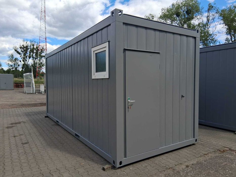 Kontener 20' socjalny sanitarny toaletowy
