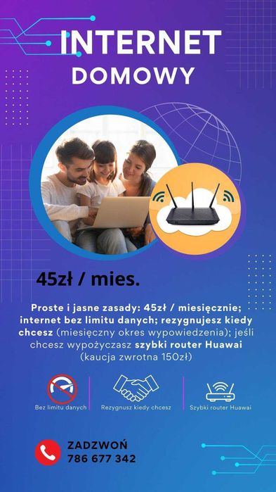 Internet mobilny bez limitu