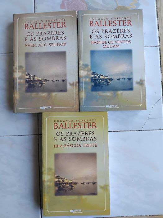 3 Livros de Romance - Triologia de Gonzalo Torrente Ballester - DIFEL