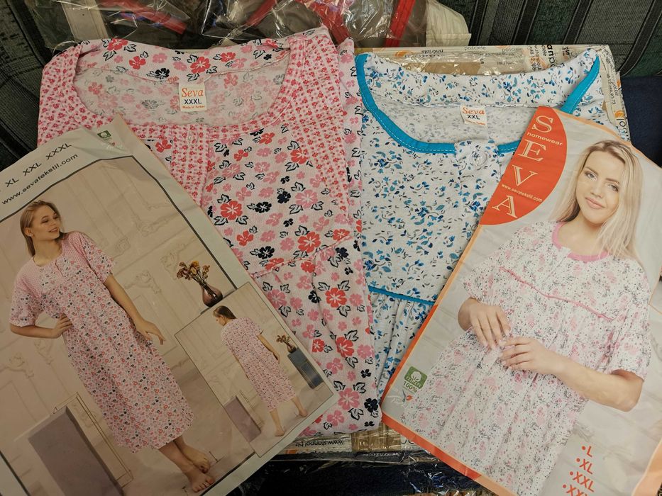 Koszule nocne z bawełny