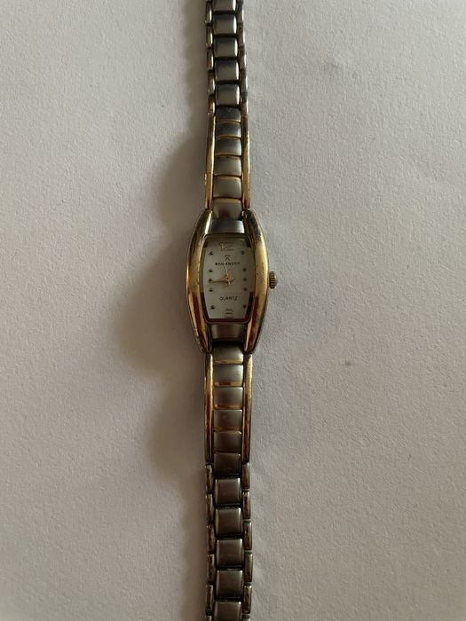 Elegancki zegarek damski Romanson RM2713L | Pozłacany 23K Gold