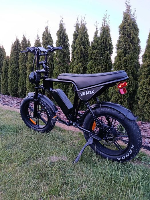 Fatbike elktryczny Ouxi V8 Max, rower