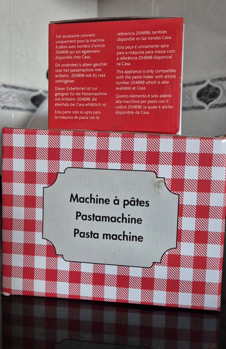 MNOVO: Máquina de massa / Italian pasta machine