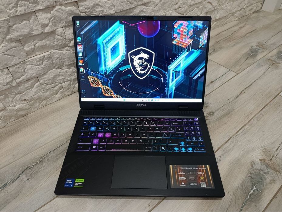 RTX 5070 TURBO !!!/2k WUXGA/ULTRA7 255HX - MSI Crosshair 16 HX AI D2XWGKG