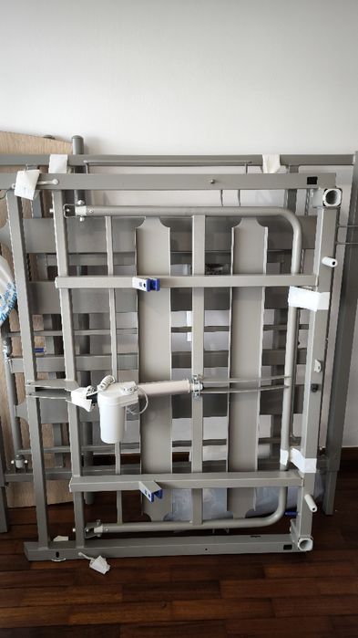 Cama articulada elétrica 1 + colchão 120x200 + cabeceiras