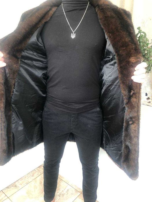 Шуба мужская, женская шуба норковая норка искусственная длинная НОВАЯ!