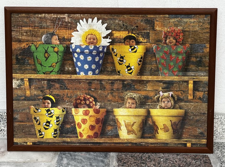 Puzzles vários Anne Geddes e outros