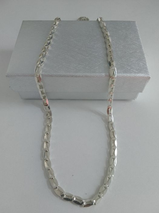 Srebrny elegancki łańcuszek srebro 925 długość 50 cm   495