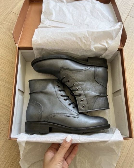 Botas Segmento em pele