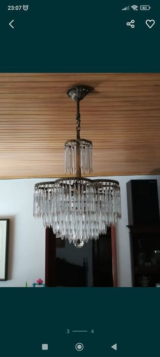 Oportunidade: Aparador + Espelho + OFERTA candeeiro cristal