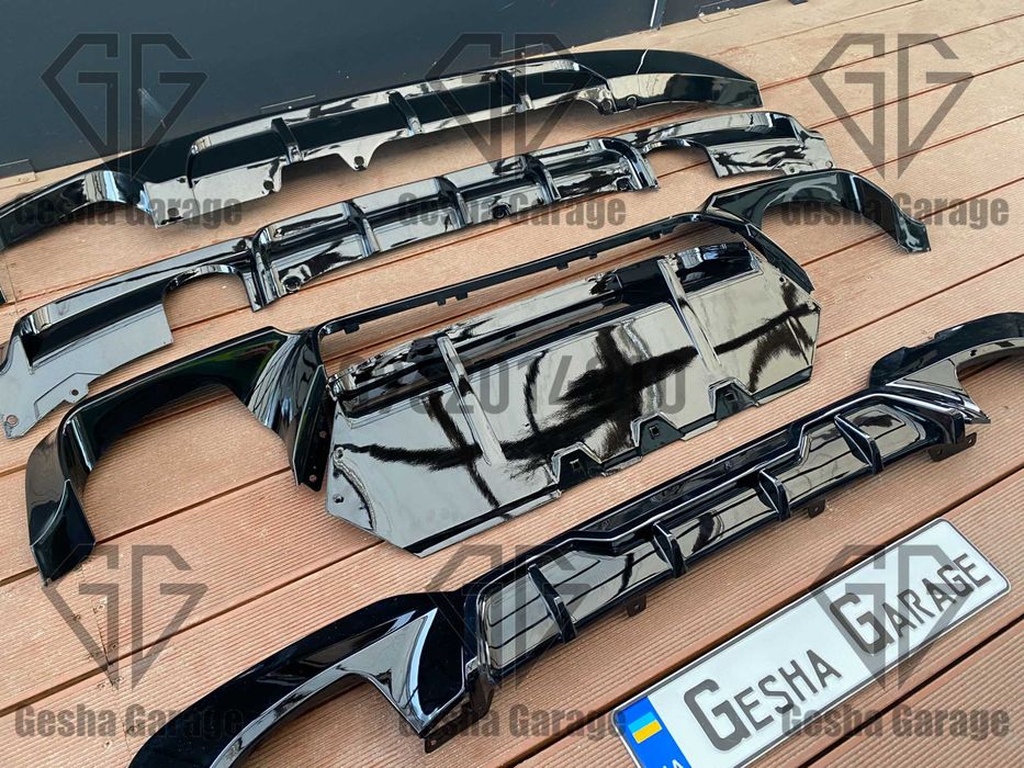 Тюнінг накладка на задній бампер БМВ BMW f90g11g12g01g02f30G20f32f33
