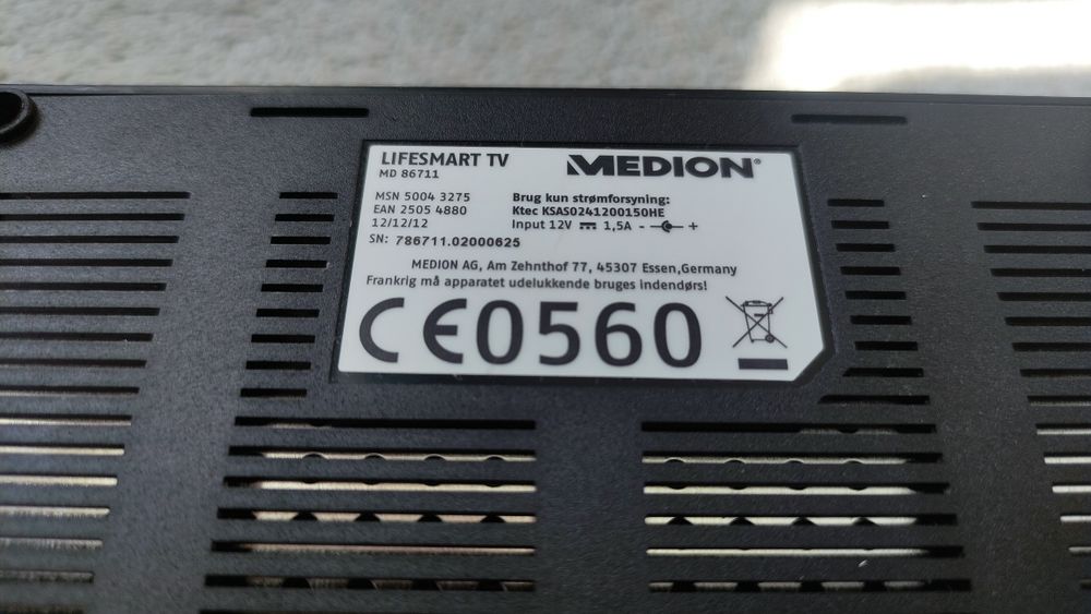 Medion lifesmart tv dekoder