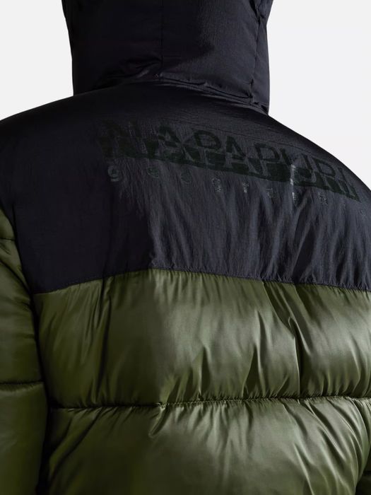 Куртка зимова Napapijri Хакі розмір: L, XL оригінал