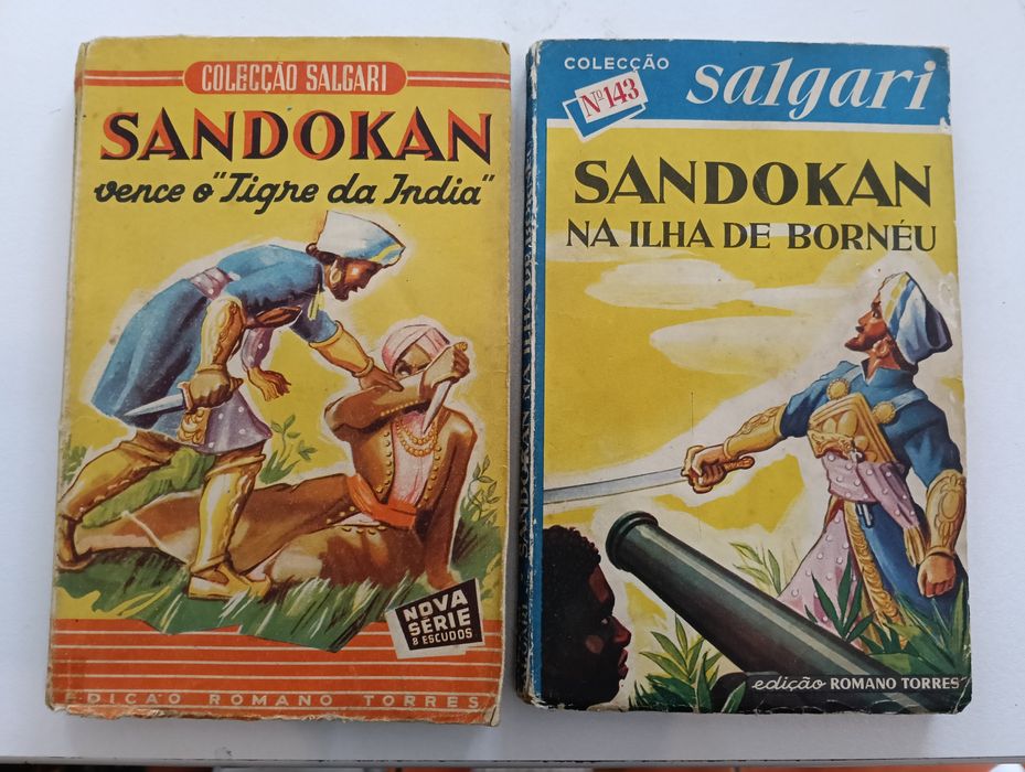 66 Livros Col. Tigre, Águia, Salgari, Pisca-Pisca, em Banda Dese