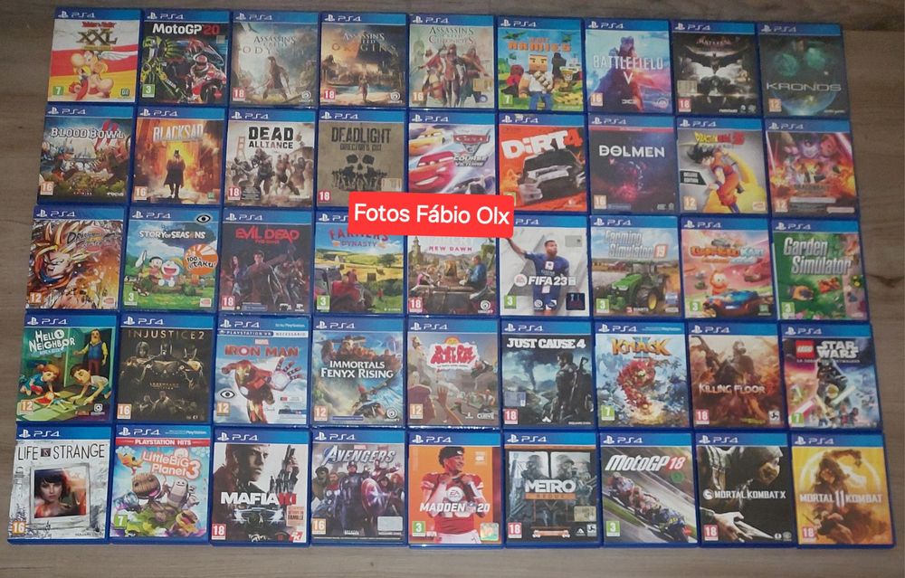 Jogos Ps4 Originais Novos & Usados Ler Anúncio ( Desde 10€) Compatível Com Ps5