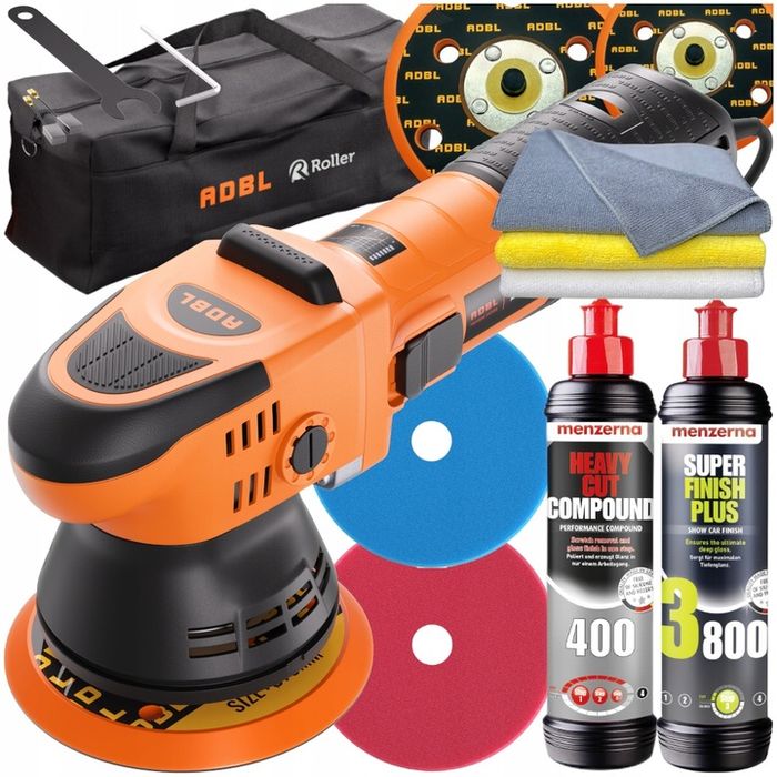 adbl roller d09125-02 zestaw maszyna polerska pasty menzerna polerka auta