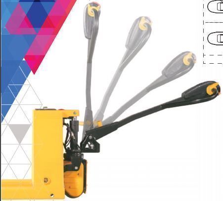 Porta-paletes totalmente eléctrico 1500 Kg Batería de lítio