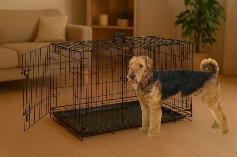 NOWA Duża Klatka Kennelowa  Metalowa Dla Psa Loft