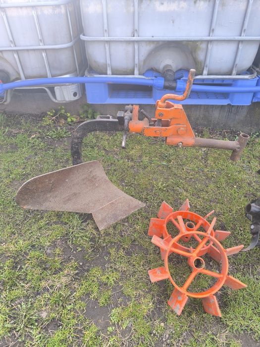Pług i koła, części do glebogryzarki