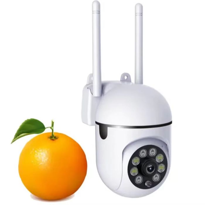 Câmara de vigilância de segurança sem fio, wi-fi, ambiente externo.