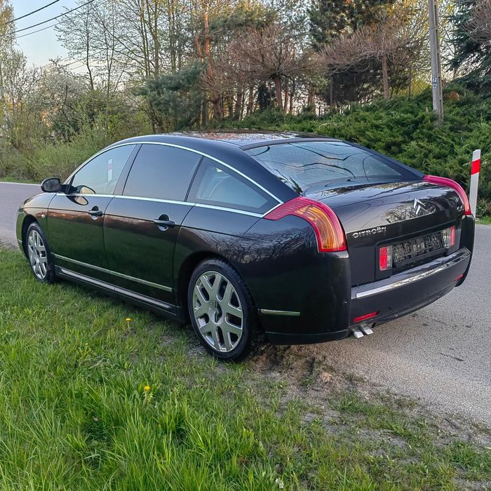Citroën C6 Szyberdach, brązowe skóry, nowe opony.