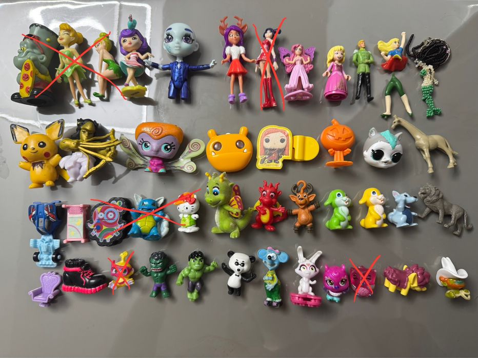 Кіндер, Kinder та інші фігурки