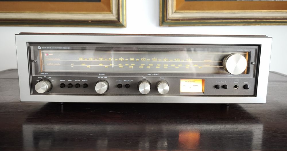 Luxman R1035 receiver full recap